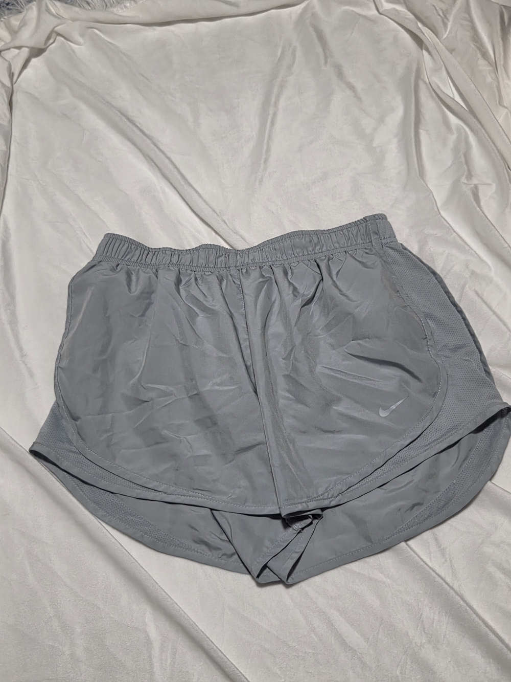 Nike Women's Gray Athletic Running Shorts